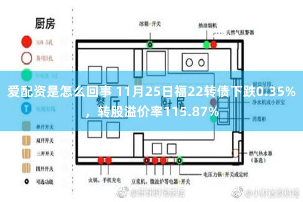 爱配资是怎么回事 11月25日福22转债下跌0.35%，转股溢价率115.87%