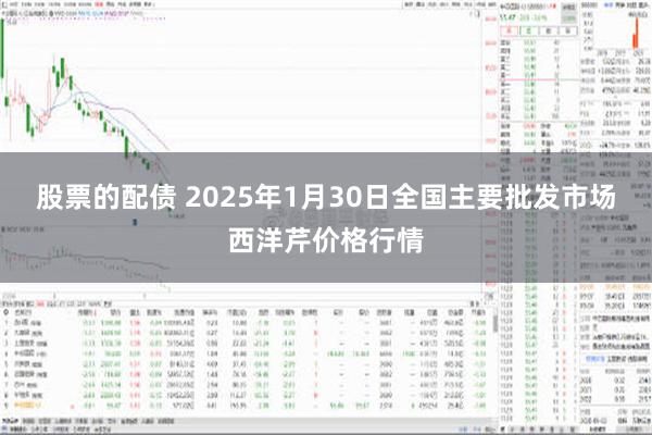 股票的配债 2025年1月30日全国主要批发市场西洋芹价格行情